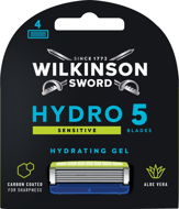 WILKINSON Hydro 5 Skin Protection Sensitive 4 pcs - Men's Shaver Replacement Heads