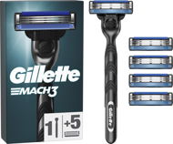 GILLETTE Mach3 + fej 5 db - Borotva