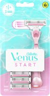 GILLETTE Venus Start + 3 db pótfej - Női borotva
