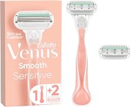 GILLETTE Venus Sensitive Smooth + Replacement Heads, 2pcs - Women's Razor