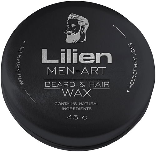 LILIEN Men-Art Black 45 g - Vosk na vousy - Hlavní obrázek