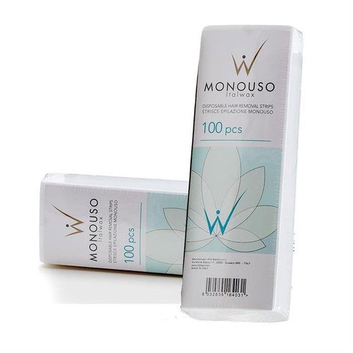 ITALWAX Depilatory Paper 7 x 20cm 100 pcs - Depilatory Strips - Main image