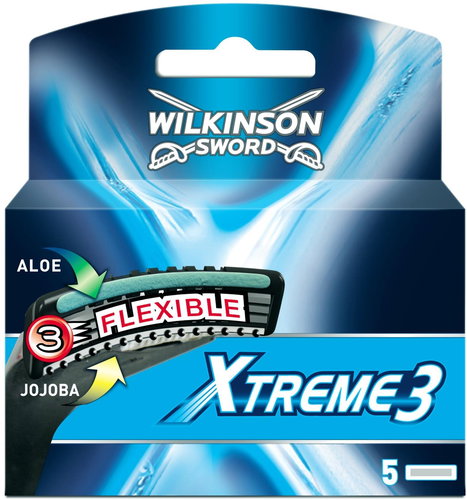 WILKINSON Xtreme3 System 5 pcs - Replacement Blade Refill - Main image