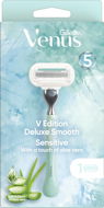 GILLETTE Venus Deluxe Smooth Sensitive + 1 db fej - Női borotva