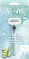 GILLETTE Venus Deluxe Smooth Sensitive + hlavica 1 ks - Dámsky holiaci strojček