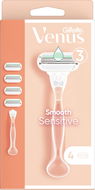 GILLETTE Venus Smooth Sensitive + hlavice 4 ks - Dámsky holiaci strojček