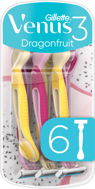 Razors for Women GILLETTE Venus 3 Dragonfruit 6 pcs - Dámská holítka