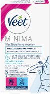 VEET MINIMA Hypoallergenic Wax Strips Bikini and Underarm 16 pcs - Depilatory Strips