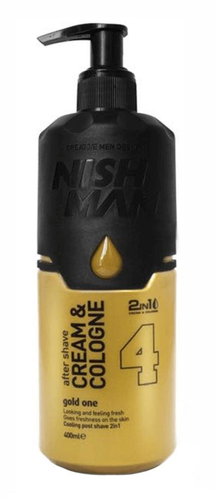 NISHMAN Cream Cologne Gold One Cream Cologne 400 ml Main image NISHMAN Cream Cologne Gold One Cream Cologne 400 ml - After-Shave Cream - Main image