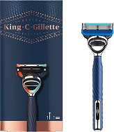 KING C. GILLETTE Blue Chrom razor - Borotva