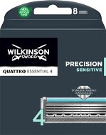 WILKINSON Quattro Essential Precision Sensitive náhradní hlavice 8 ks - Men's Shaver Replacement Heads