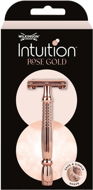 WILKINSON Intuition Double Edge Rose Gold Razor, dámsky kovový strojček Classic + 10 žiletiek - Jednorazové dámske holiace strojčeky