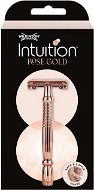 WILKINSON Intuition Double Edge Rose Gold Razor, dámsky kovový strojček Classic + 10 žiletiek - Jednorazové dámske holiace strojčeky