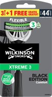 WILKINSON Xtreme3 Black Edition Comfort 3+1 db - Eldobható borotva