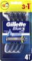 GILLETTE Blue3 Plus Comfort 4 ks - Holicí strojek