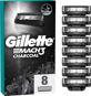 GILLETTE Mach3 Charcoal - 8db - Férfi borotvabetét