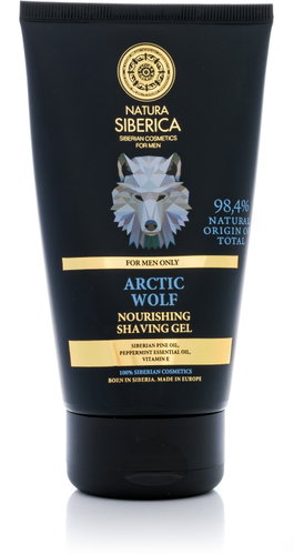 NATURA SIBERICA Men Arctic Wolf Nourishing Shaving Gel 150 ml - Shaving Gel - Main image