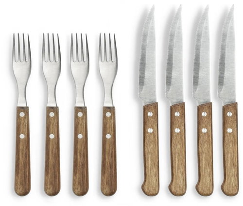 Holm Sada příborů na steaky 8 ks nerez/akáciové dřevo - Cutlery Set - Main image