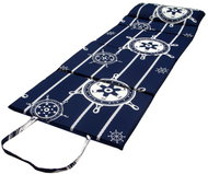 Holidaysport Firenze 2, with cushion, rudders - Beach lounger