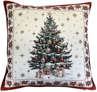 Home of Christmas Jacquard Christmas pillowcase with Christmas tree motif 50 × 50 cm - Pillowcase