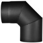 Elbow flue pipe Elbow 130/90°/1.5mm - Kouřové koleno