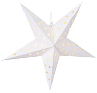 Home Styling Collection Paper LED star, 60 cm, white - Christmas Decoration