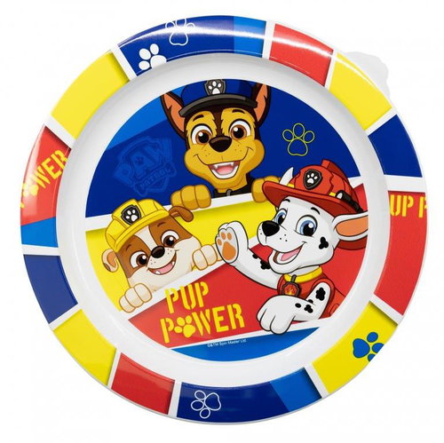 Alum Saucer - Paw Patrol Pup Power - Plate - Main image