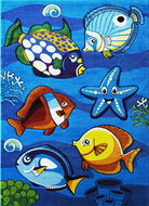 Vopi Smart Kids 22308 blue 120 × 180 cm - Carpet