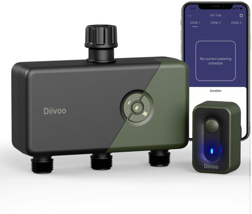MXM Garden Irrigation System - WiFi - 3 outlets - Smart Sprinkler - Main image