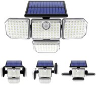 Iso Trade Solárna lampa 181 LED s vonkajším panelom Izoxis - LED svietidlo