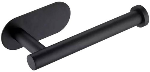 APT Self-adhesive toilet paper holder black - Toilet Paper Holder - Main image