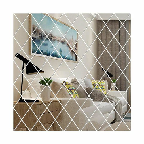 Wallgem Sada zrcadlových samolepek na stěny dekorace domu - Decoration - Main image