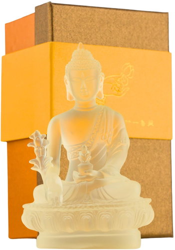 Feng Shui Harmony Buddha štěstí a hojnosti, žlutý - Decoration - Main image