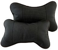 APT Přídavný polštář z eko kůže na opěrku do auta 24,5 × 16 × 7 cm - Travel Pillow