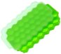 CEN Silikonová forma na led s víkem 37 kostek, zelená - Ice Cube Tray