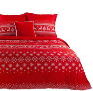Christmas bedding microsatin 140×200 + 70×80 - Noel 02 - Bed Linen