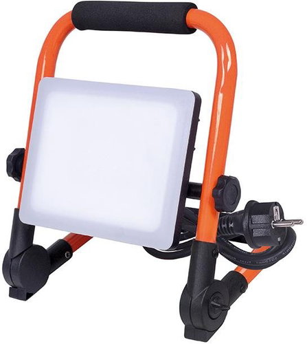 Solight LED portable spotlight 30 W/230 V/4000 K/2700 lm/IP65, foldable stand - LED Reflector - Main image