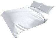 Kaptan Bavlněné povlečení 140 × 200, 70 × 90 cm, bílé - Bed Linen