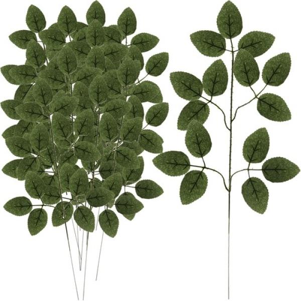 ISO Műlevél váza dekoráció, 47 cm, 12 db