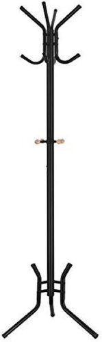 DOCHTMANN Rack, height 176 cm, black - Coat Hanger - Main image