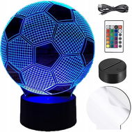 Verk 3D Nočná LED lampa – futbalová lopta - Stolová lampa