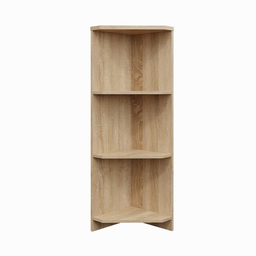 Cheapest furniture Nejby Gianni low corner shelf, oak sonoma - Shelving Unit - Main image