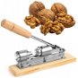Hurtnet Nastavitelný ocelový louskáček na ořechy s dřevěnou základnou - Luskáčik