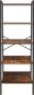 Aga Žebříkový regál MR2016 172 x 56 x 34 cm, dekor tmavé dřevo - Regál