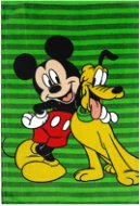 4sleep Dětský ručník Mickey zelený 30 × 50 cm - Ručník