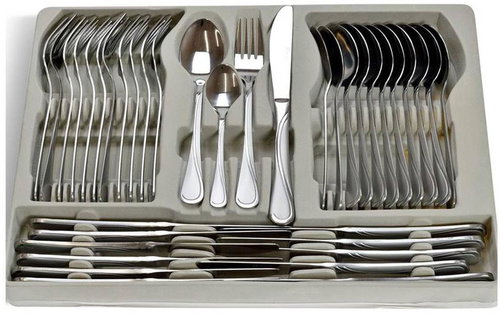 Rivoli Cutlery set RV-6122C, chrome-nickel steel, 72 pcs - Cutlery Set - Main image