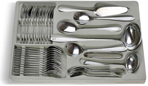 Rivoli Cutlery set RV-6122A, chrome-nickel steel, 72 pcs - Cutlery Set - Main image