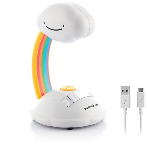 Zentrada Children's LED Projector - Rainbow Cloud - Night Light - Main image