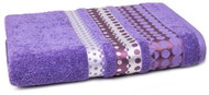 Faro Bath Towel Silver 70 × 140 cm 01 Amethyst/light purple - Bath Towel