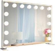 MMIRO L621 Make-up zrcadlo s osvětlením 75 × 56 cm bílé - Zrcadlo
